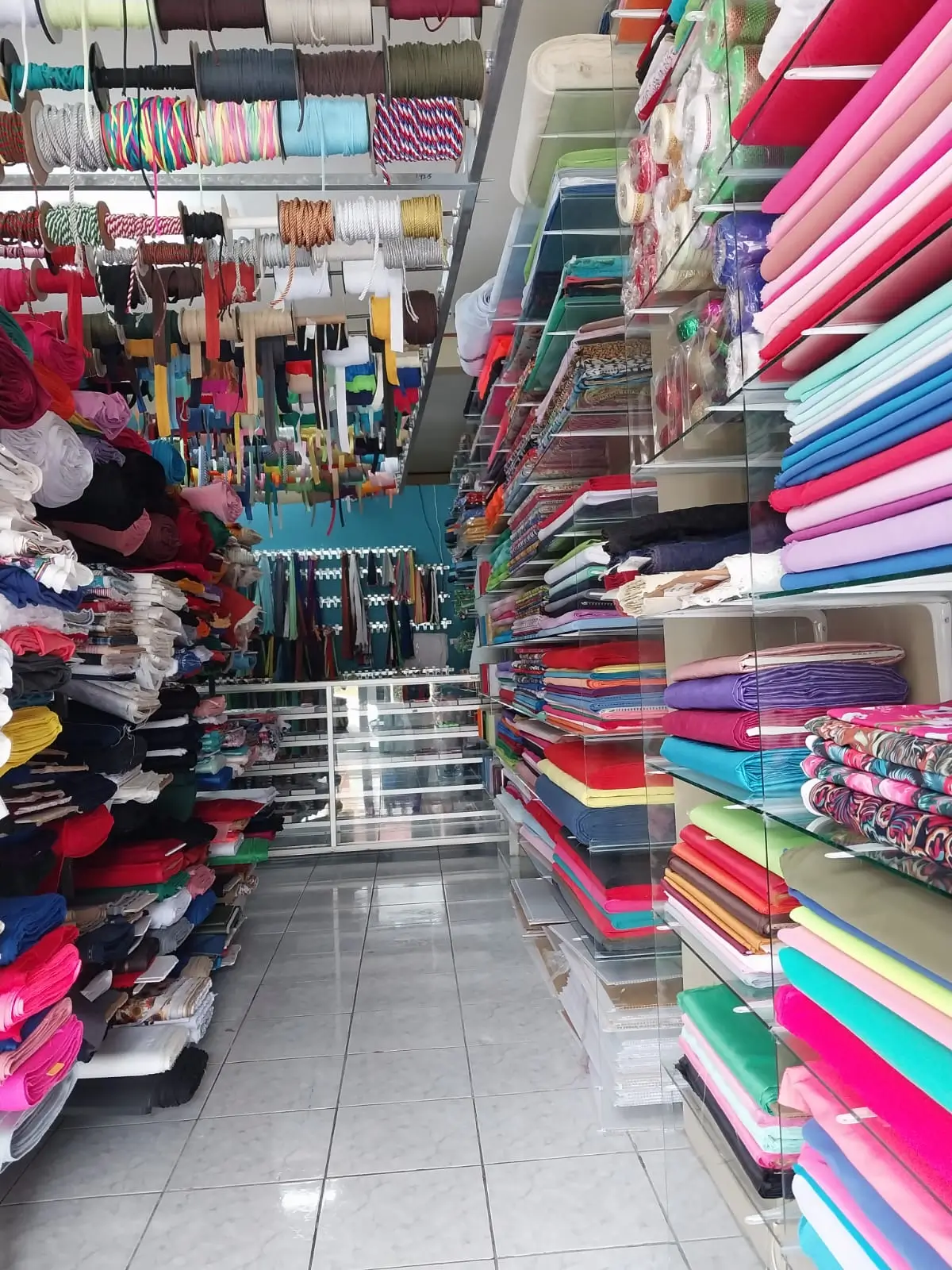 Pasamanería Quépos vista interior